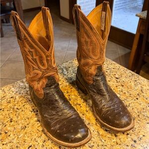 Classic Western Leather Boots